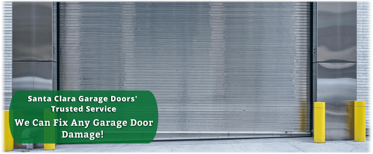 Garage Door Off Track In Santa Clara